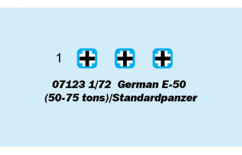 Сборная модель Танк Немецкий Е-50