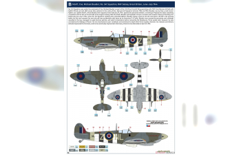 Сборная модель Spitfire Mk.IXc Late - The Weekend Edition