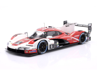 PORSCHE 963 №6 Kevin Estre, Mathieu Jaminet, Nick Tandy, Laurens Vanthoor 4th 24h Daytona Porsche Penske Motorsport (2024), red/white 