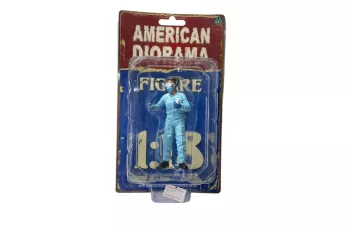 FIGURES Man - Hazmat Crew Figure Ii, Light Blue