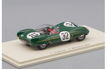 Lotus XI #32 LM 1956 C. Chapman - H. Mackay Fraser, green