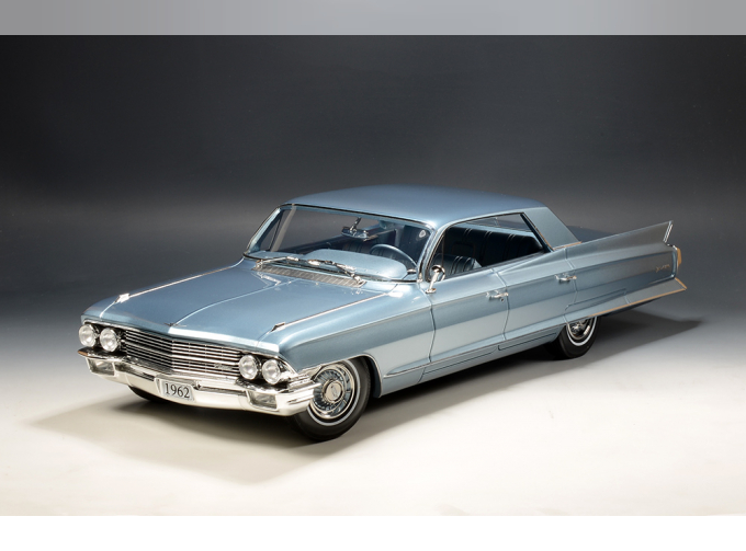 CADILLAC Sedan De Ville 1962 Newport, blue metallic