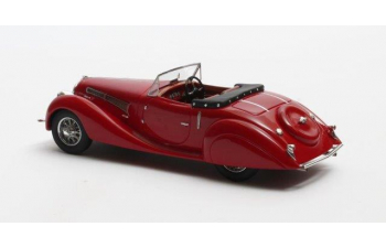 DELAHAYE 135MS Grand Sports Roadster Figoni Falaschi (открытый) 1939 Red