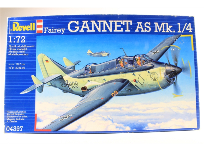 Сборная модель Fairey Gannet AS Mk.1/4
