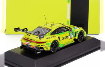 PORSCHE 911 992 Gt3 R Team Manthey Grello №91 Dtm Season (2024) Thomas Preining, Yellow Green