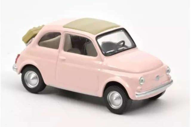 FIAT 500F *Jet-car* (1965), pastel pink 