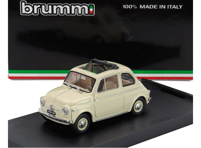 FIAT 500 Nuova Aperta Open (1959), Avorio - Avory