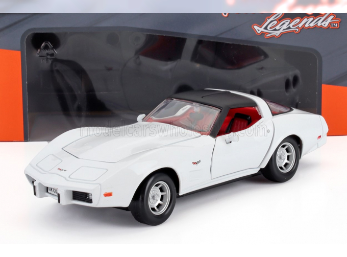 CHEVROLET Corvette Coupe (1979), white