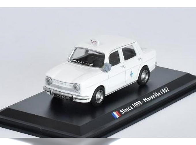 SIMCA 1000 Marseille (1962), white