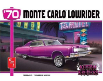 Сборная модель Chevrolet Monte Carlo Lowrider, plastic modelkit 1970
