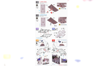 Сборная модель USAF AC-130W/U Gunship Compact Series