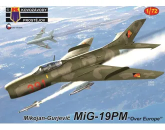 Сборная модель MiG-19PM “Over Europe”