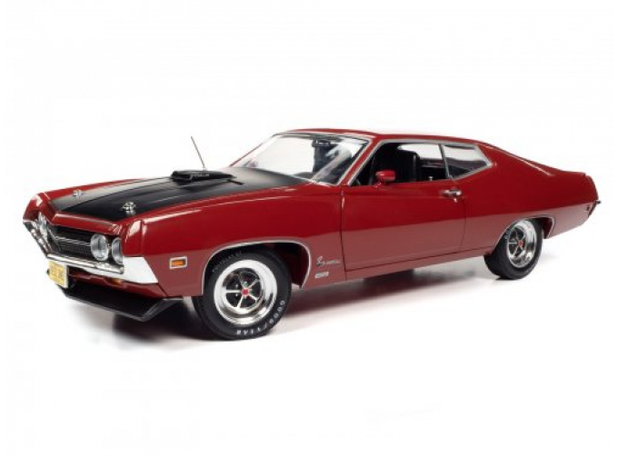 Ford Torino Cobra 1970 (Class Of 1970) ярко-красный