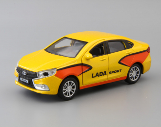 LADA Vesta Спорт, yellow