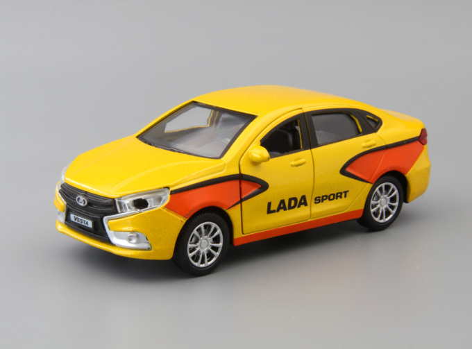 LADA Vesta Спорт, yellow