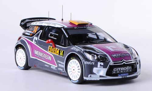 CITROEN DS3 WRC 14 Rally Germany (P.Van Merksteijn - E.Mombaerts) 2011, grey