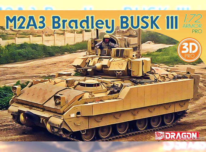 Сборная модель M2A3 BRADLEY BUSK III (3D PRO)