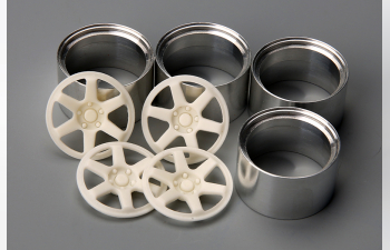 Набор для доработки - 18' RAYS TE37V Wheels для моделей Jdm Series (Resin+Metal Wheels)