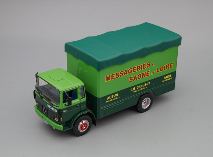 RENAULT S110 Midliner "DES MESSAGERIES DE SAONE ET LOIRE", green