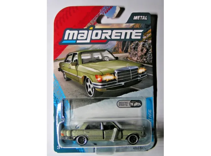 MERCEDES-BENZ 450 SEL, green metallic