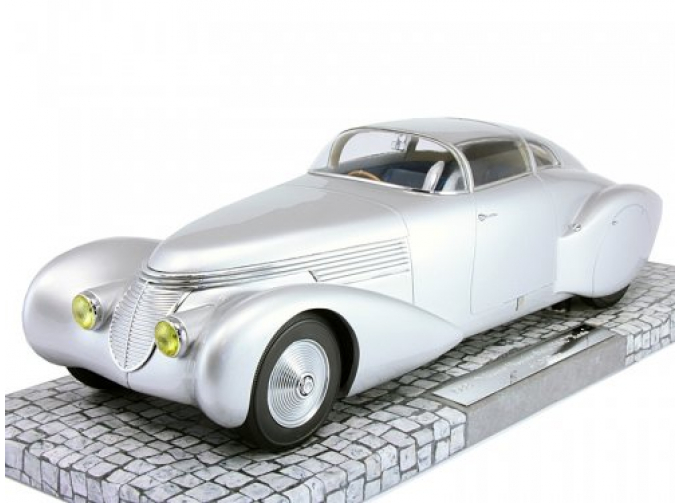 DUBONNET HISPANO-SUIZA H6C XENIA 1938, silver