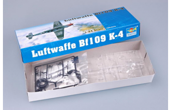 Сборная модель Немецкий истребитель Messerschmitt Bf109 K-4