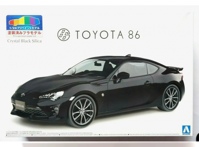 Сборная модель Toyota 86 '16 (Crystal Black Silica)