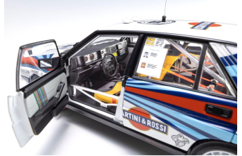 LANCIA DELTA HF INTEGRALE 8V MARTINI (night version) №1 Winner Rally Olympus Miki Biasion - Tiziano Siviero (1988)