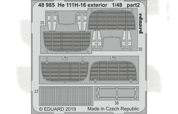 Фототравление для He 111H-16 экстерьер