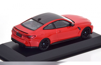 BMW M4 Competition Coupe (2020), lightred-metallic