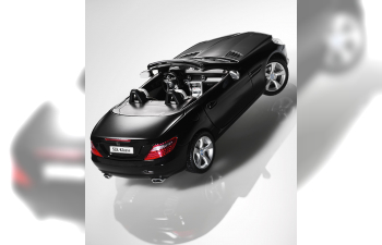 MERCEDES-BENZ SLK R172 (2011), black obsidian