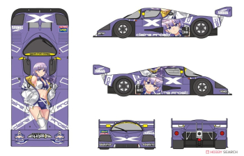 Сборная модель Гоночный автомобиль Sauber Mercedes C9 “Claire Frost” с фигуркой (Limited Edition)