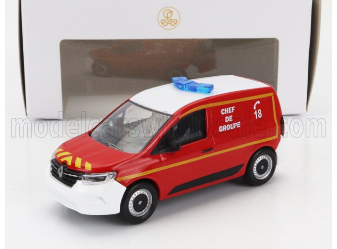 RENAULT Kangoo Van Sapeurs Pompiers Chef De Group (2023), Red White