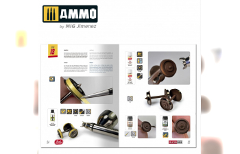 "AMMO RAIL CENTER SOLUTION BOOK 01 - Смывка поездов Германии (английский, Кастеллано, французский, немецкий)