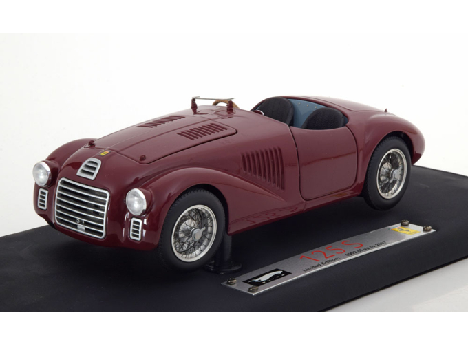 FERRARI 125 S (1947), dark red