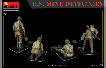 Сборная модель FIGURES U.S. MINE DETECTORS