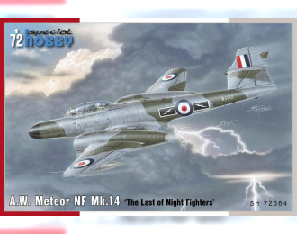 Сборная модель A.W. Meteor NF Mk.14 ‘The Last of Night Fighters’