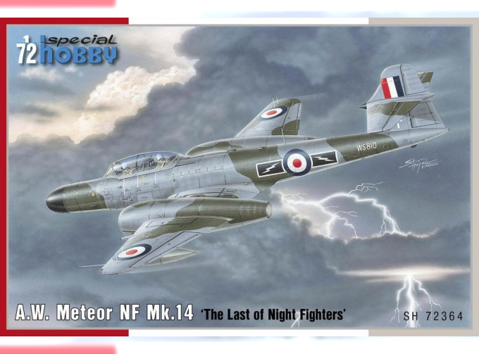 Сборная модель A.W. Meteor NF Mk.14 ‘The Last of Night Fighters’