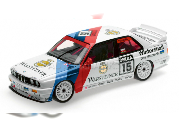 BMW M3 (E30) #15 победитель Hockenheim DTM 1992 Roberto Ravaglia