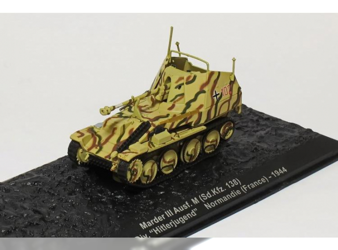 Marder III Ausf. M (Sd.Kfz. 138), 12. SS-Pz.Div. Hitlerjugend, France (1944)