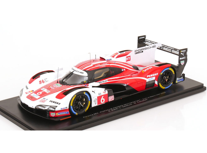 PORSCHE 963 №6 24h Le Mans, Estre/Vanthoor/Campbell (2025)