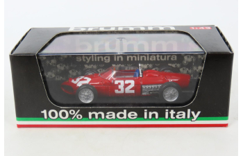 FERRARI F1 156 Scuderia Sant'ambroeus №32 Gp Italia G.Baghetti (1961), Red