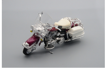 HARLEY DAVIDSON (1968) FLH Electra Glide, White/Red