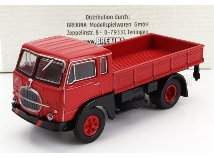 FIAT 642 Truck Pianale (1962), Red Black