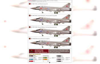 Сборная модель Mikoyan MIG-31 Foxhound