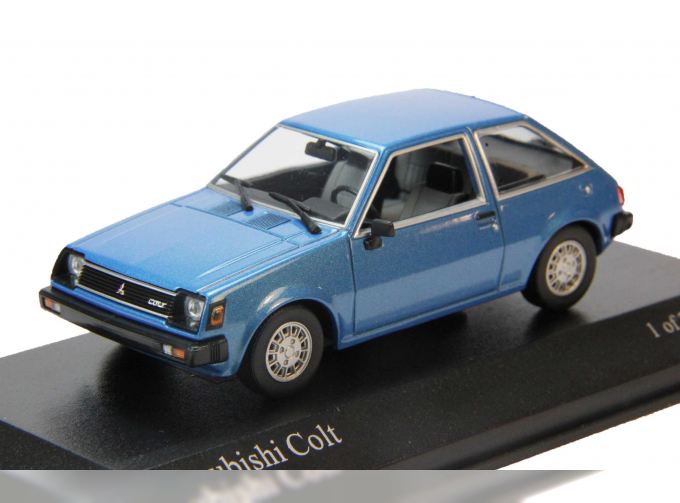 MITSUBISHI Colt (1978), blue metallic