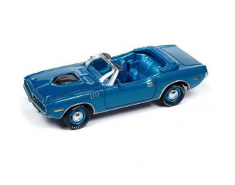 PLYMOUTH Barracuda Convertible (1971), blue