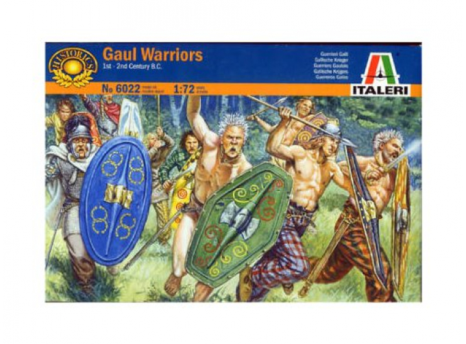 Сборная модель Солдаты GAULS WARRIORS (I-II CENTURY B.C.)