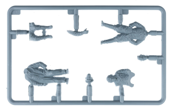 Сборная модель фигурки финские и советские военные летчики / Crew Military Finnish And Soviet Pilots 1944