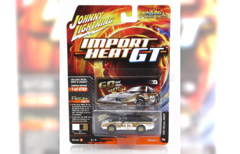 NISSAN 300zx №33 Import Heat Gt (1985), Black Gold White